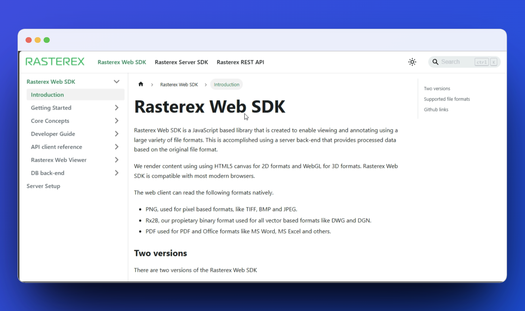 rasterx guide